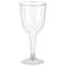 10oz. Clear Plastic Wine Glasses, 40ct.